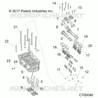 ENGINE, ZYLINDERKOPF AND VALVES