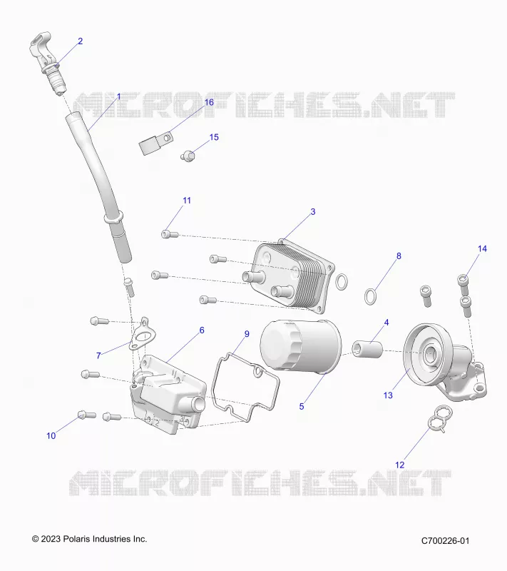 ENGINE, DIPSTICK & OIL FILTER