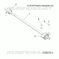 ANTRIEB, REAR PROP SHAFT