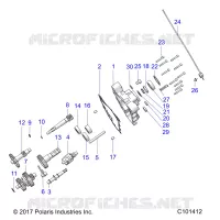 DRIVE TRAIN, MAIN GEARCASE