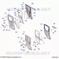 DOORS, REAR, FULL