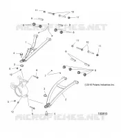 FRONT SUSPENSION A-ARMS