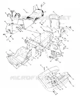 CHASSIS AND SITZ SUPERTRAK UPDATED 2/90 (4917131713001A)
