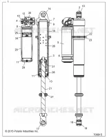 SUSPENSION, FRONT SHOCK