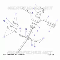 LENKUNG, H-BAR, LENKUNG POST, GRIPS