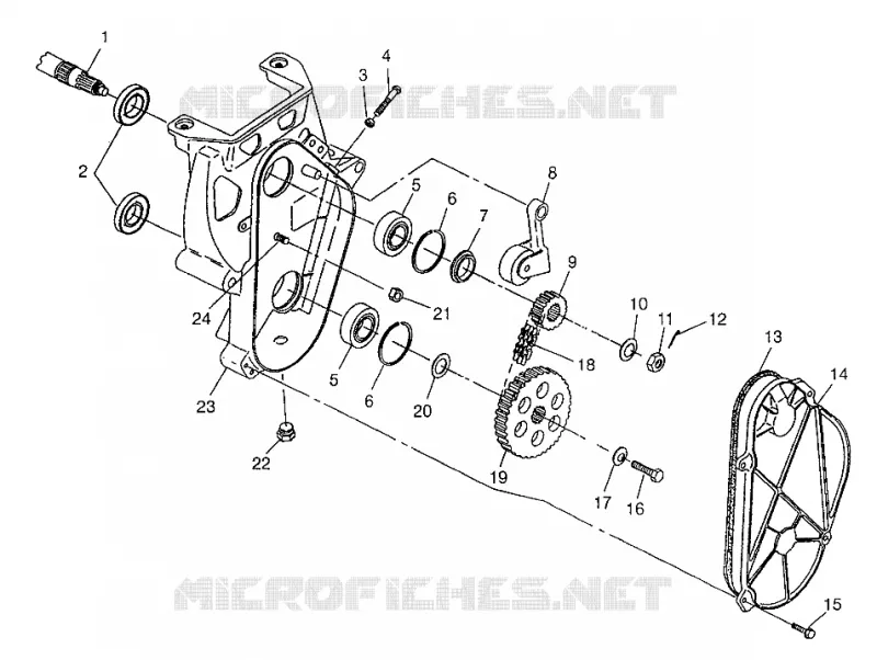 Kettenkasten 700 RMK 0970966, 700 SKS 0970566, and EUROPEAN 700 SKS E970566 (4938573857B008)