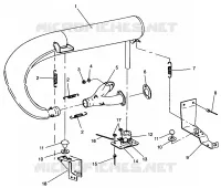 ABGASSYSTEM 440 XCR 0961660 (4932113211C004)