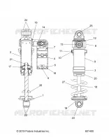SUSPENSION, FRONT SHOCK TRACK