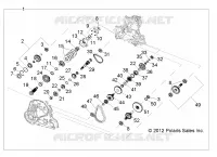 ANTRIEB, MAIN GETRIEBEGEHÄUSE INTERNALS