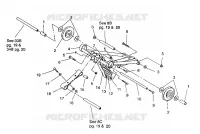 FRONT Drehmomentarm 500 EFI/0930674 and  500 EFI SKS/0930574 (4922962296021A)