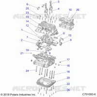 ENGINE, CRANKCASE AND KURBELWELLE