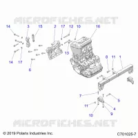 MOTOR, MOUNTING &amp; LONG BLOCK