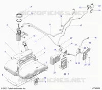 KRAFTSTOFFSYSTEM, EVAP FUEL TANK ASM.