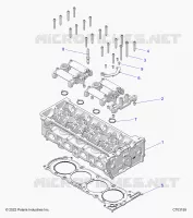 ENGINE, ZYLINDERKOPF