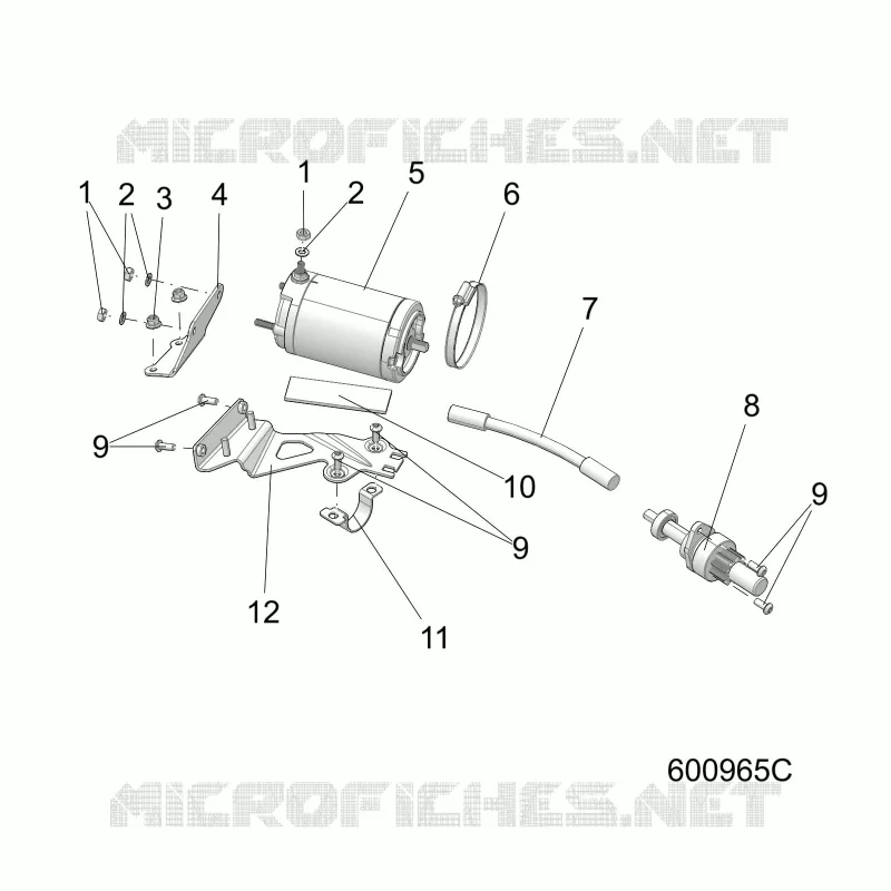 ANLASSER MOTOR
