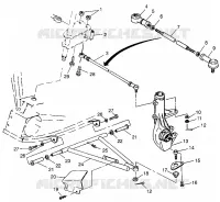 Querlenkern  Scrambler 500 W97BC50A (4943074307B011)