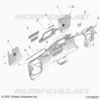 INSTRUMENTENTAFEL LOWER