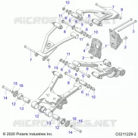 HINTERRADAUFHÃ„NGUNG CONTROL ARM, MOUNTING