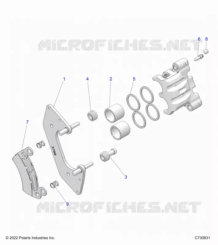 VORDERBREMSE CALIPER