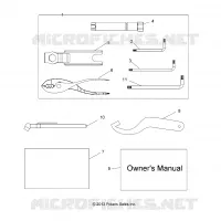 REFERENCES, TOOL KIT AND BEDIENUNGSANLEITUNG