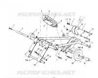 FRONT Drehmomentarm 440 0952760, 440 SKS 0952560,  and EUROPEAN 440 S (4929032903B013)