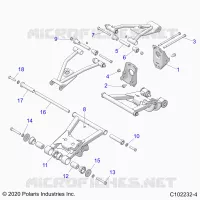HINTERRADAUFHÃ„NGUNG CONTROL ARM, MOUNTING