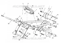 FRONT Drehmomentarm XLT 0950756, XLT SKS 0950556,  XLT SKS EURO E9505 (4928842884C001)