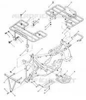 FRAME ASSEMBLY WITH RACKS (4913511351003A)
