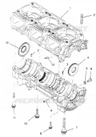 CRANKCASE ULTRA SP 0960678 AND EUROPEAN ULTRA SP E960678 (4937083708C008)