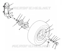 VORDERRAD ASSEMBLY 350 2X4 / W927539 (4922882288017A)
