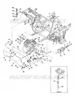 Motorbehälterungen   Auspuff 350 4X4 / W928139 (4922832283005A)