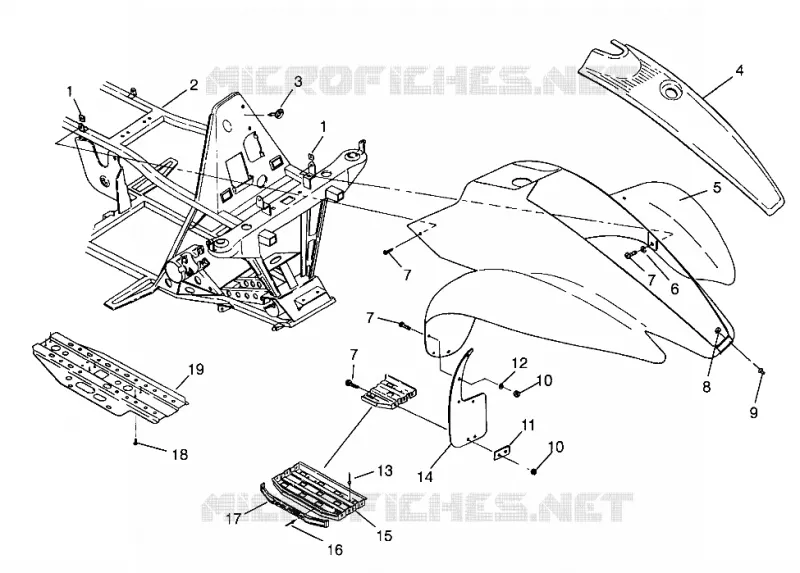 KABINE SCRAMBLER W967840 (4935823582A005)