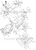 CHASSIS AND SITZ SPORT, TRAIL, 400 AND 600 (4912701270001A)