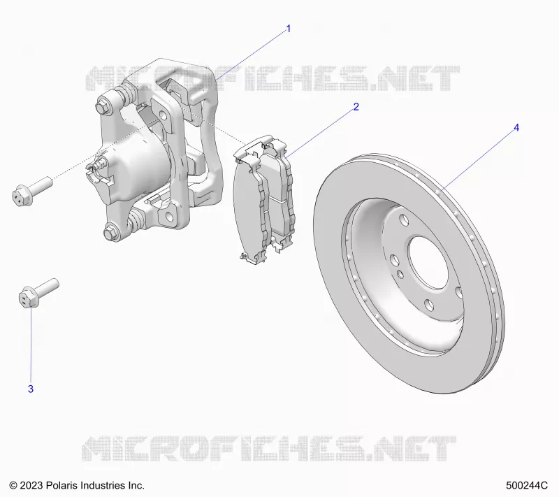 BRAKES, BREMSZANGE VORNE