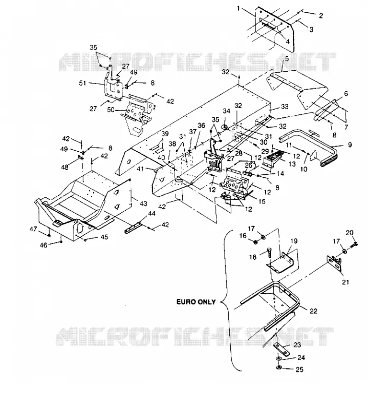 TUNNEL ASSEMBLY XLT TOURING 0952857 AND  EUROPEAN XLT TOURING E952857 (4929172917A006)