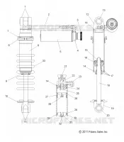 FRONT TRACK SCHOCK