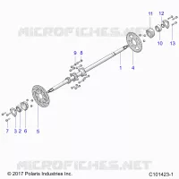 HINTERRADAUFHÃ„NGUNG AXLE