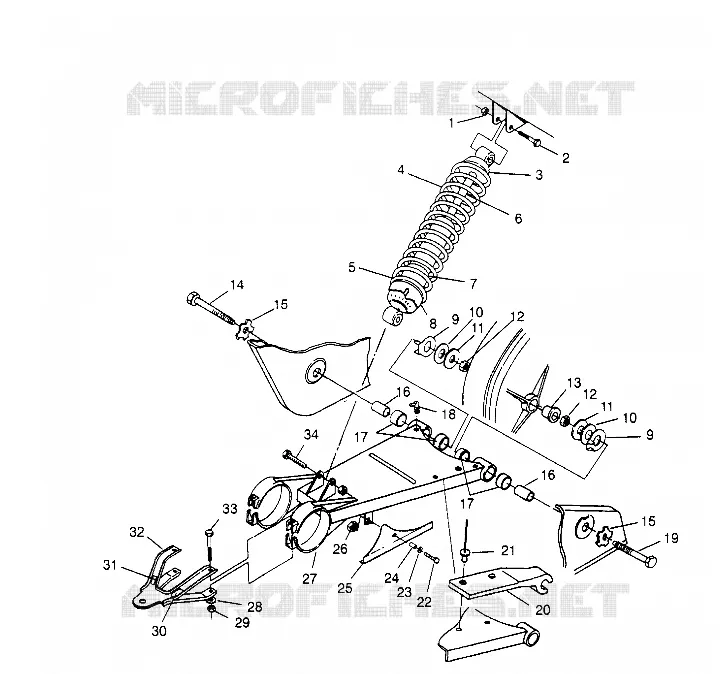 Schwingarm   SCHOCK Sportsman 4x4 W958040 (4930403040C003)
