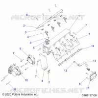 AUFNAHME MANIFOLD, FUEL RAIL AND RELATED