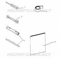 TOOL KIT WIDETRAK GT 0962061 AND EUROPEAN WIDETRAK GT E962061 (4931623162B014)