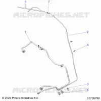KRAFTSTOFFSYSTEMS, FUEL LINES, STD.
