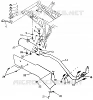 ABGASSYSTEM Magnum 4x4 W968144 and Swedish Magnum 4x4 S968144 (4936053605A010)