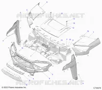 HAUBE AND FRONT FENDERS