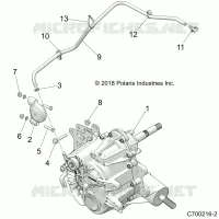 ANTRIEB, MAIN GEARCASE MOUNTING