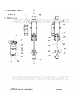 SUSPENSION, FRONT SHOCK TRACK