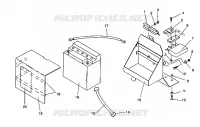 AKKUBOX ASSEMBLY RXL/0930768 and RXL SKS/0930568 (4922992299028A)