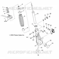 FRONT SUSPENSION STREBE