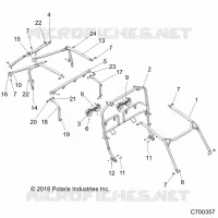 CHASSIS, CAB RAHMEN