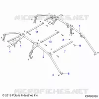 CHASSIS, CAB RAHMEN