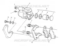 FRONT BREMSE Trail Boss W948527 (4926822682B002)